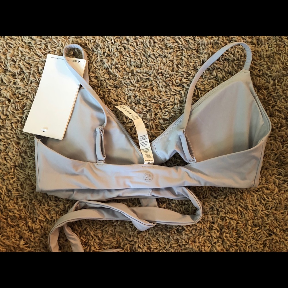 NWT Lululemon Tied to Tide Swim Top sz8